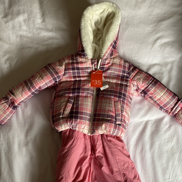 NWT Baby girl snowsuit - Picture 1 of 5
